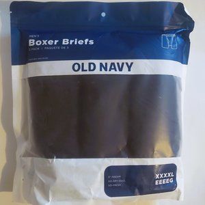 Men's Old Navy  Go Dry Cool Performance Boxer Briefs Underwear 3 pack Black